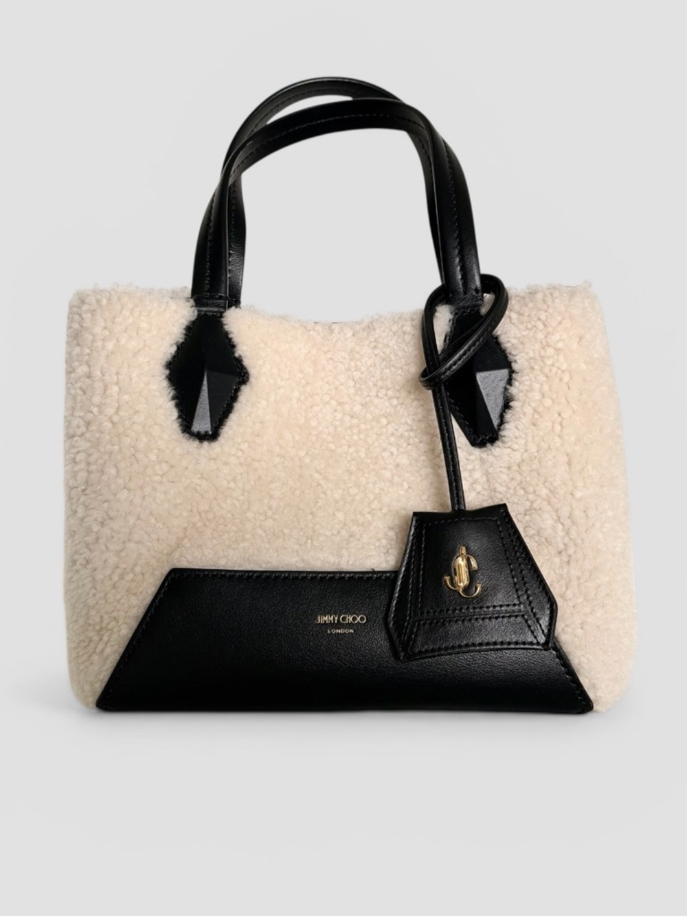 Jimmy Choo Diamond Small Shearing Tote Bag